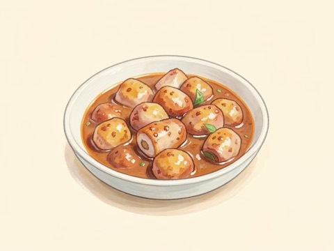 Illustration of Baked Chicken Nuggets