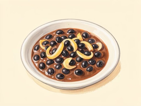 Illustration of Black Beans