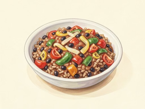 Illustration of Caribbean Casserole
