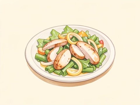 Illustration of Chicken Salad