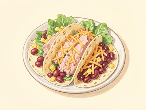 Illustration of Surf's Up Tacos