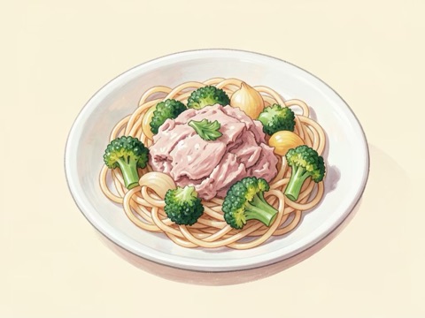 Illustration of Tuna Pasta